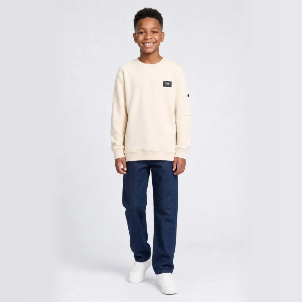 Petrol Industries sweater - crème, foto 4