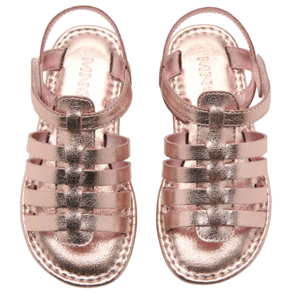 Mango Kids sandalen metallic roze, foto 5