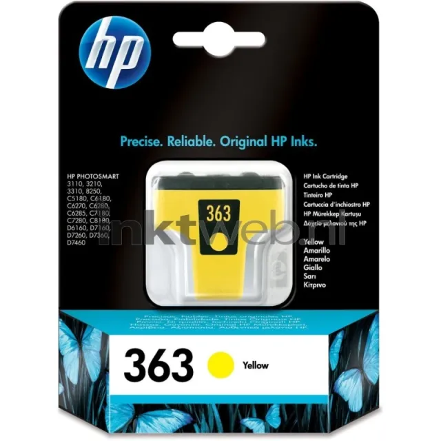 Hp 363 geel (Origineel)