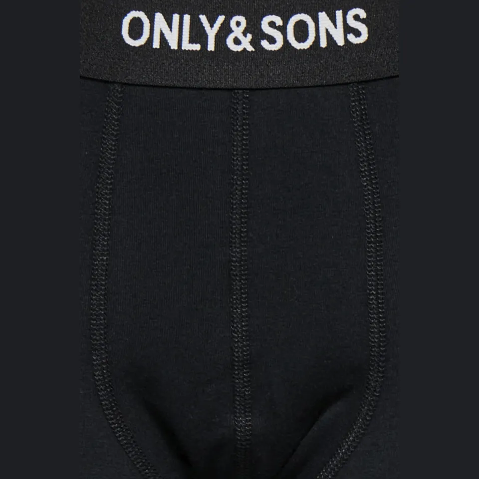 Only & Sons junior boxershort zwart set van 5, foto 5