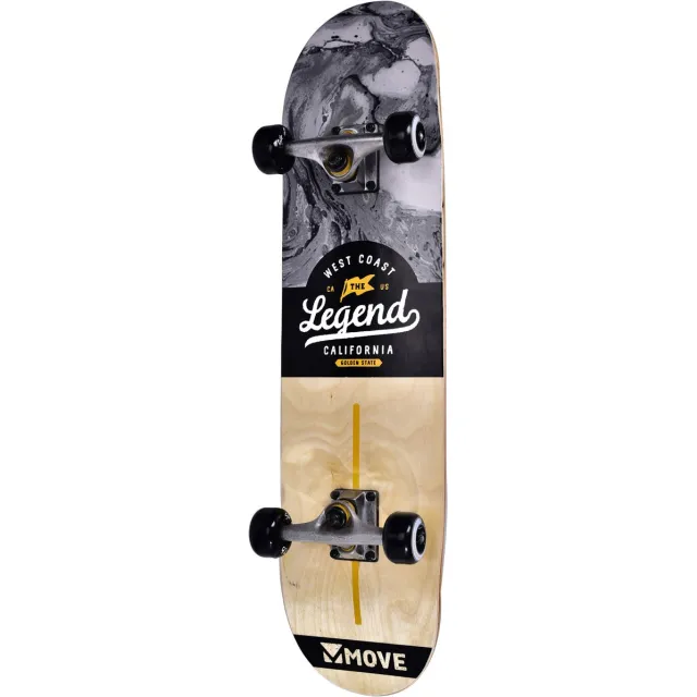 Move Legend 31 inch skateboard houtlook Marmer/ houtlook