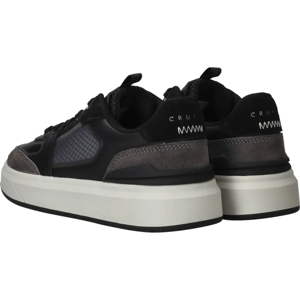 Cruyff Endorsed Tech Pinstripe sneakers zwart grijs, foto 5