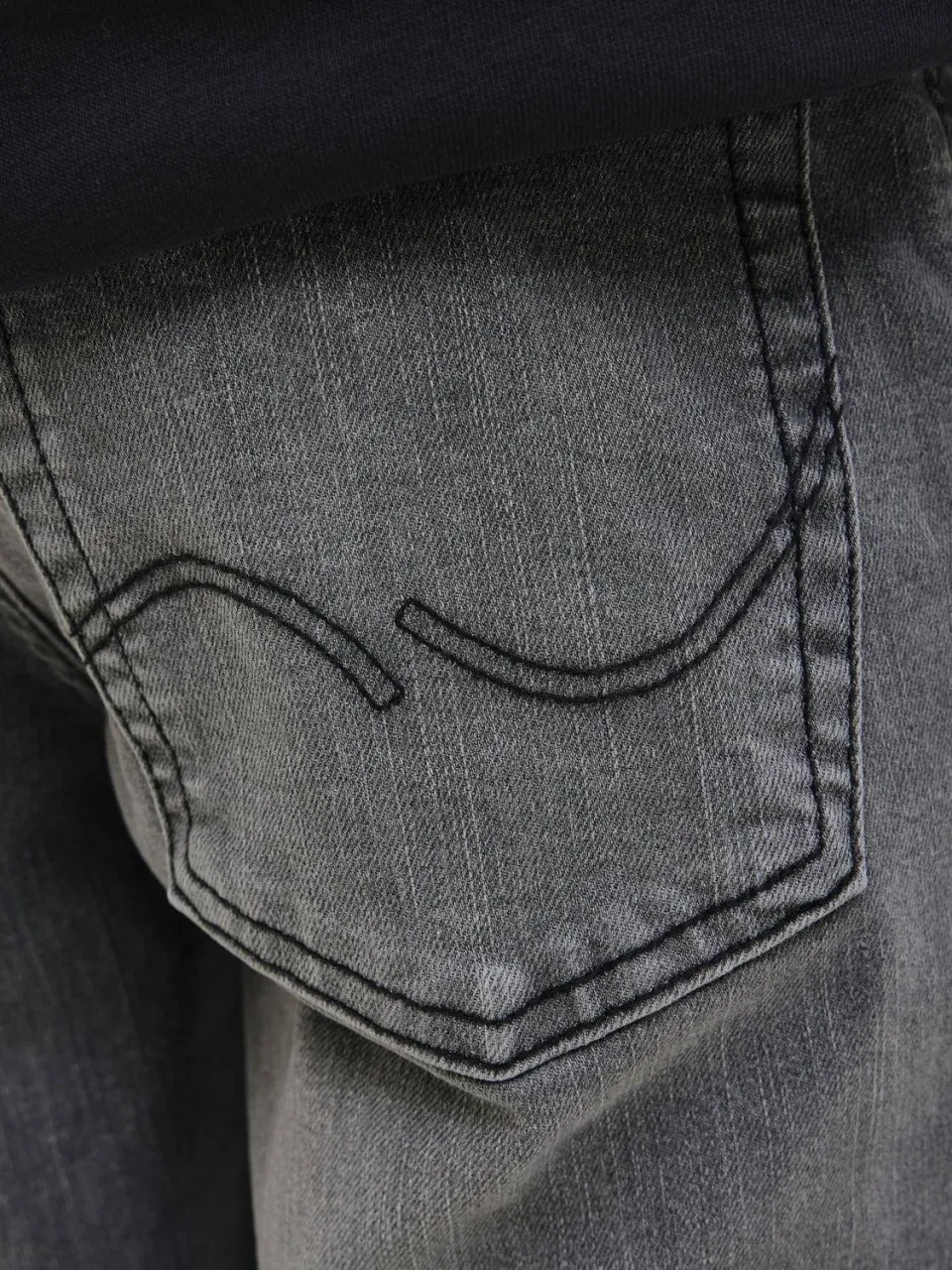 Jack & Jones JUNIOR slim fit jeans black denim, foto 5