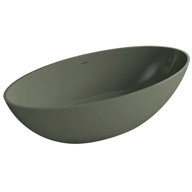 Best Design Just Solid vrijstaand ligbad army green Groen