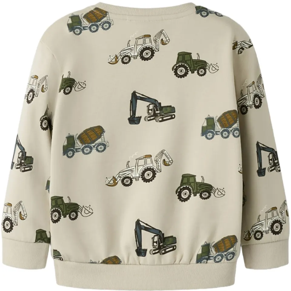 NAME IT MINI sweater met print - wit, foto 3
