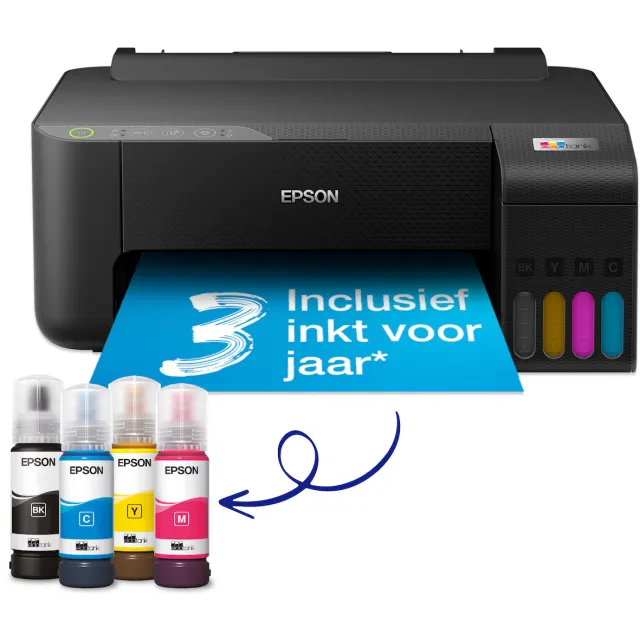 Epson EcoTank ET-1810 inkjetprinter zwart, foto 2