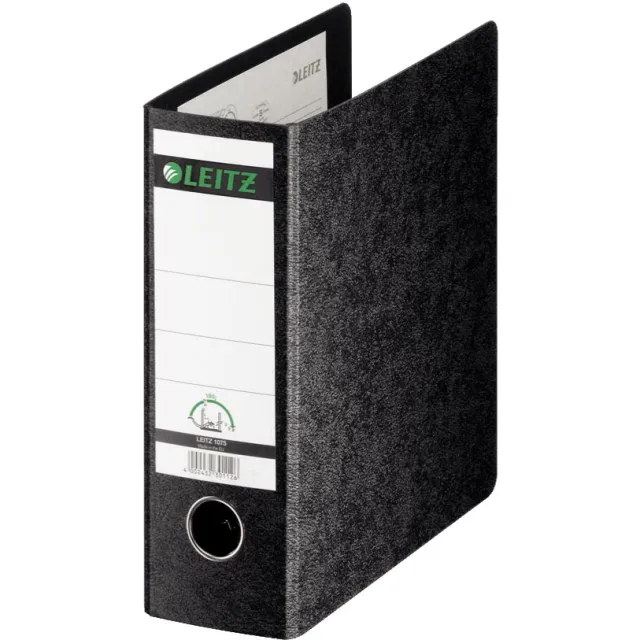 Leitz Ordner leitz 1075 180° 77mm karton a5 recht zwart