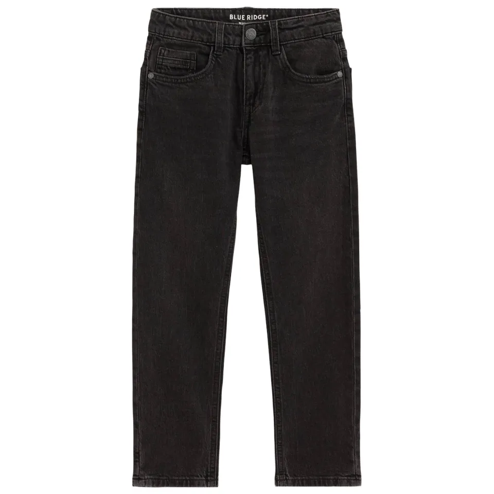 WE Fashion Blue Ridge regular fit jeans - zwart, foto 2