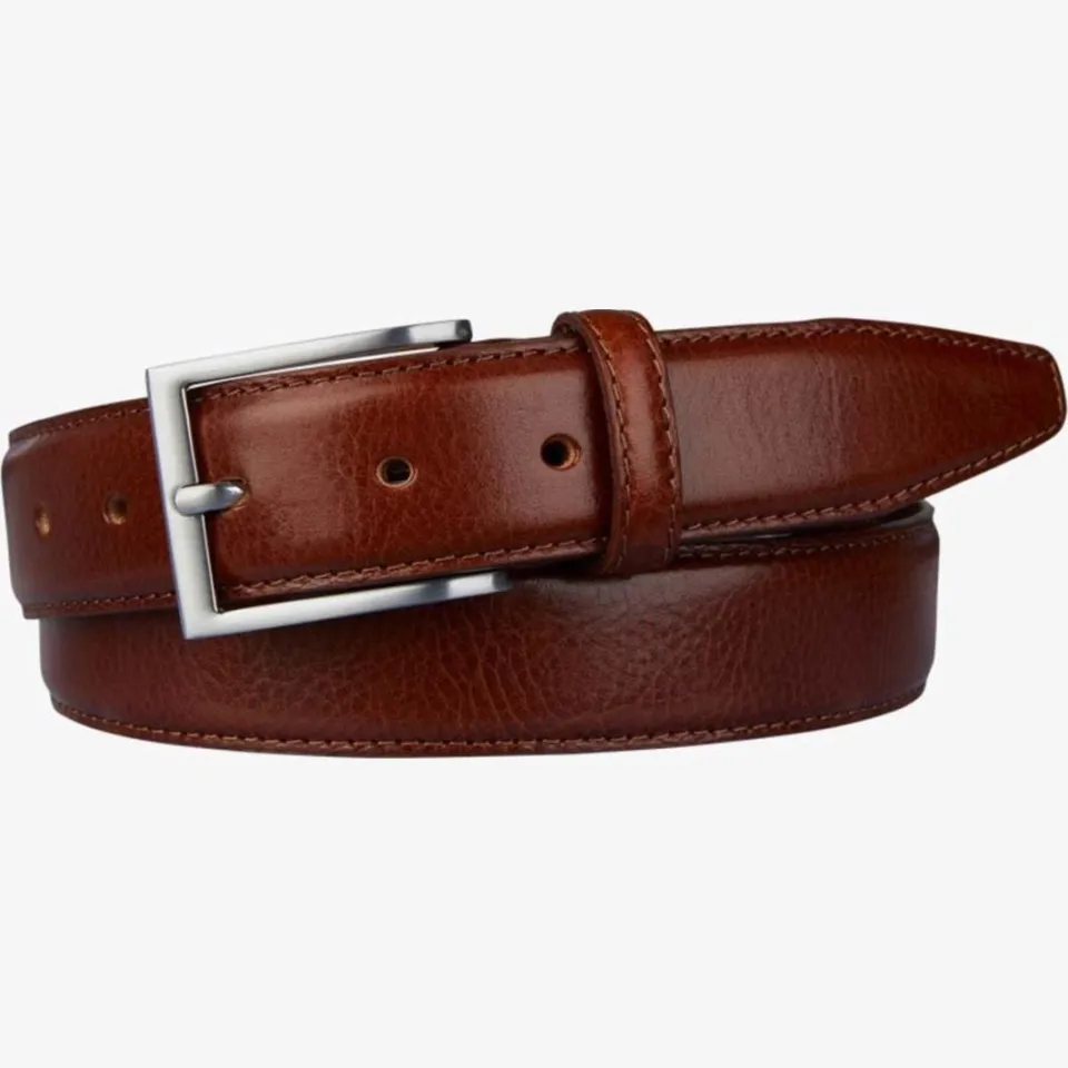Profuomo leren riem cognac, foto 2