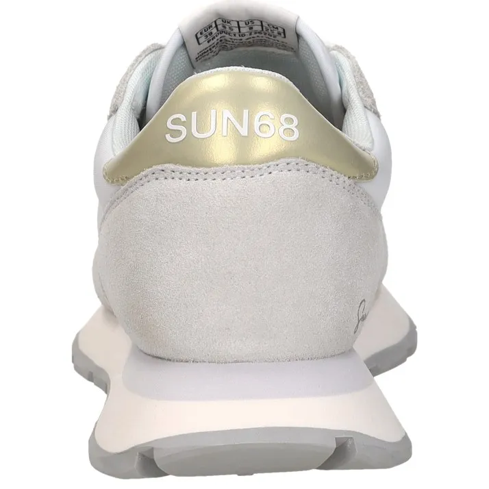 Sun68 Ally Gold Silver lage sneaker wit, foto 7