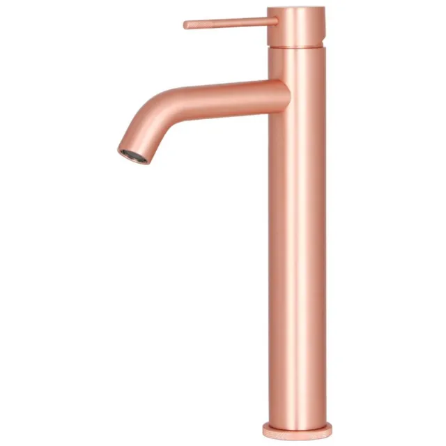 Best Design Lyon-Nerola hoge wastafelmengkraan rosé mat goud Rose Goud