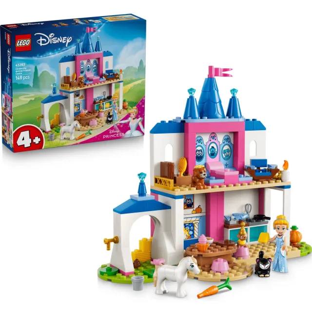 Lego Disney Princess Assepoesters kasteel met dierenvriendjes 43283