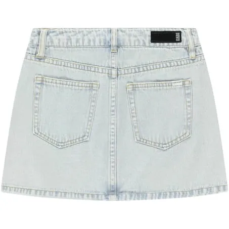 Cars denim spijkerrok light blue denim, foto 3