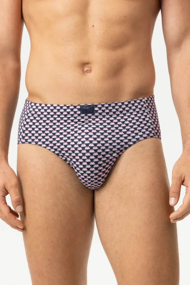 Mey Espresso Lovers slip marine blauw