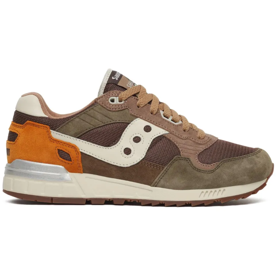 Saucony Shadow 5000 lage sneaker bruin, foto 3