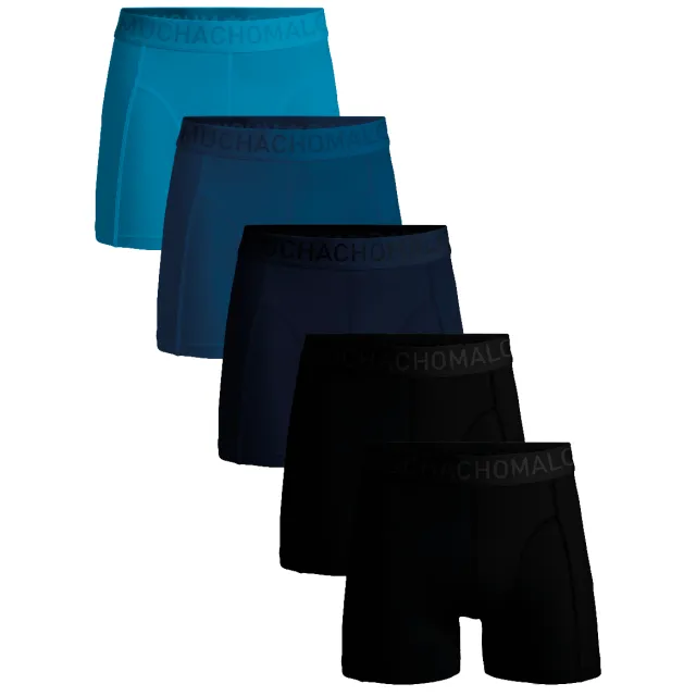 Muchachomalo Heren 5-pack Boxershorts Hello Moonlight Veelkleurig