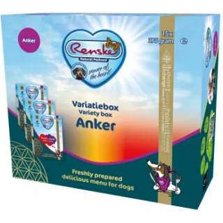 Renske Variatiebox Anker vers bereid natvoer hond (tetra) 15 x 375 g