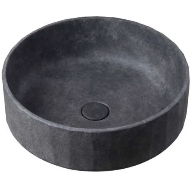 Ideavit Waskom Ideavit Idea.Lixir 42x42x15 cm Rond Beton Donker Grijs