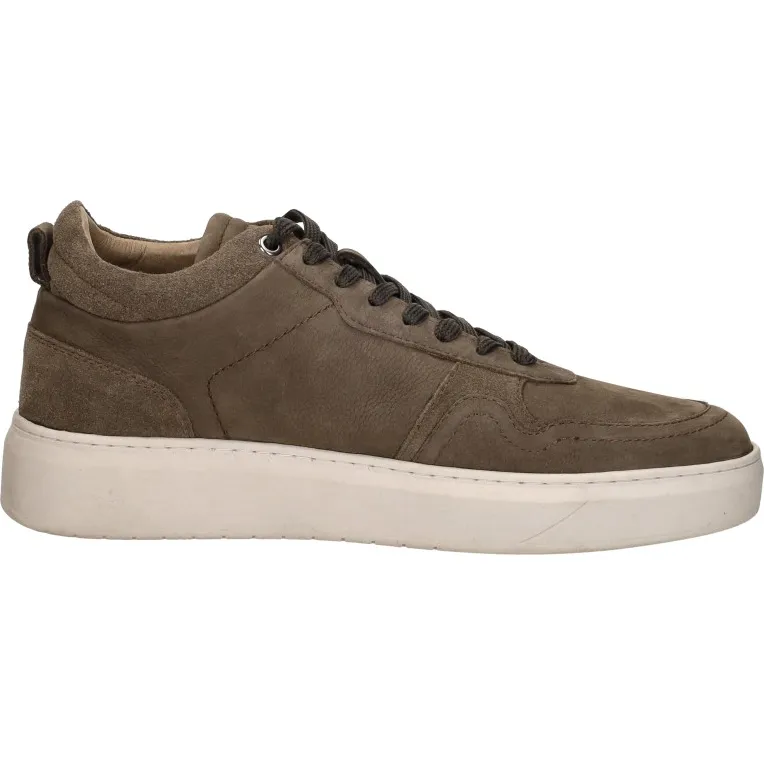 Sub55 lage sneakers middelbruin