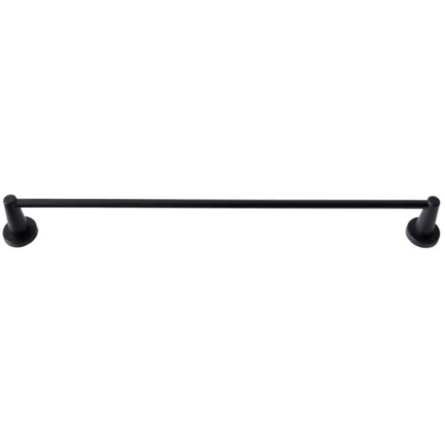 Sanicare Handdoekhouder Sanicare Magnetisch Inkortbaar 60cm Rond Zwart