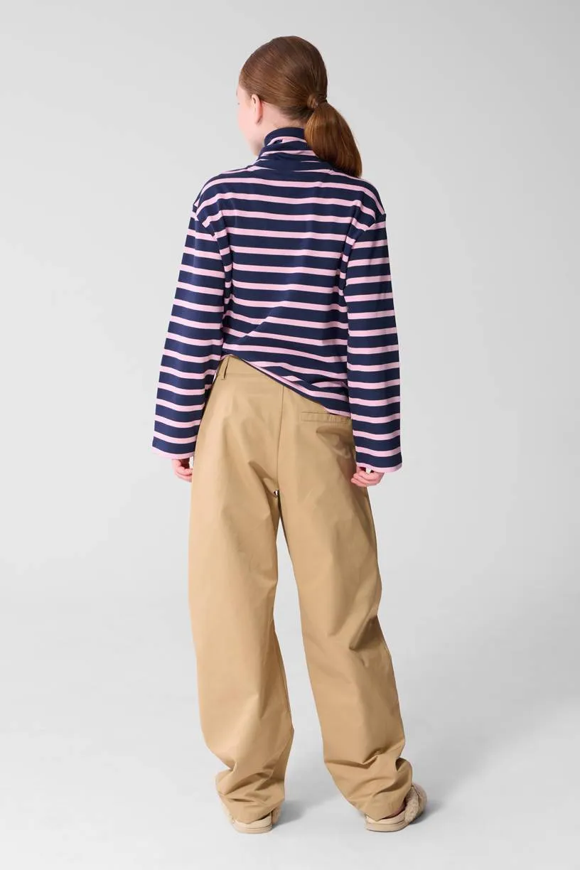 Shoeby gestreept T-shirt donkerblauw, foto 6