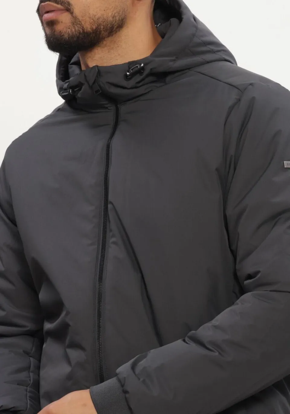 Airforce Heren Jassen Larry Jacket - Donkergrijs, foto 7