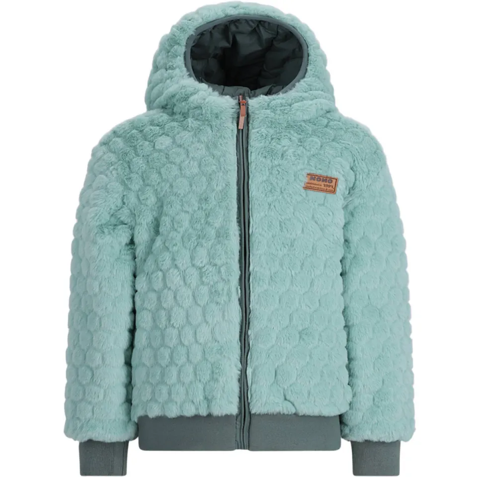 Nono omkeerbare winterjas smaragdgroen, foto 6