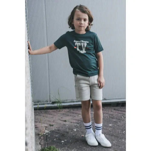 TYGO & vito jersey T-shirt donkergroen, foto 4