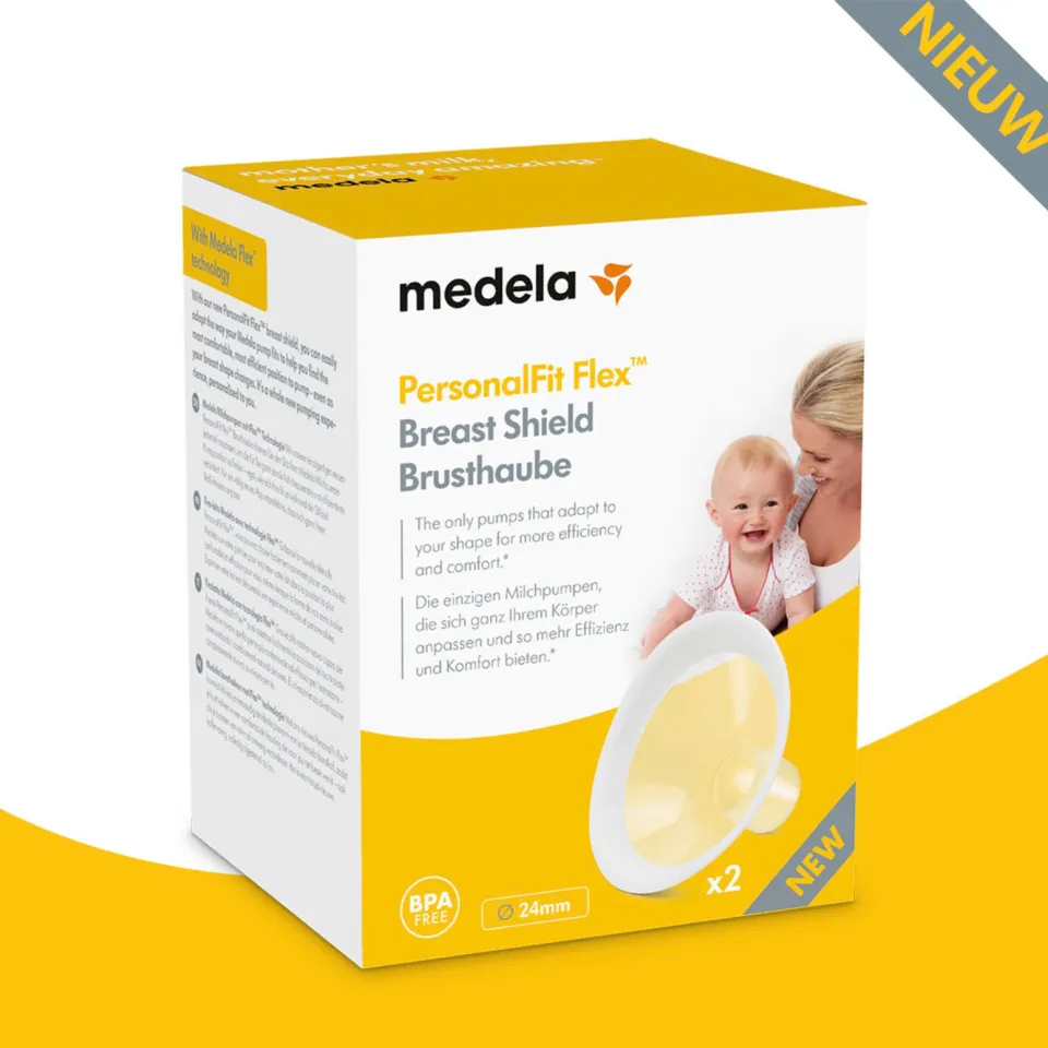 Medela Personal Fit Flex borstschildenset, 2 stuks, maat S (21 mm), foto 2