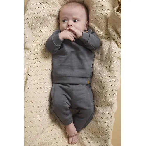 Lil' Atelier BABY loose fit sweater - grijs, foto 4