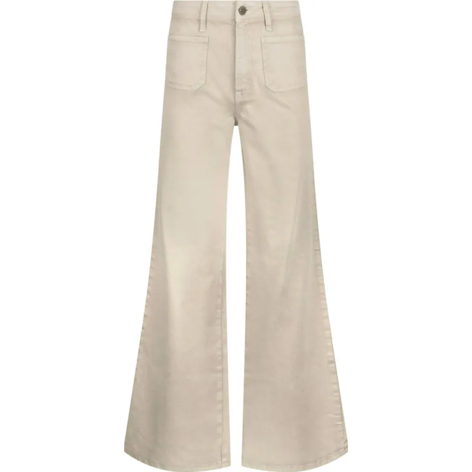 NUKUS Scarlet high waist flared jeans ecru, foto 2