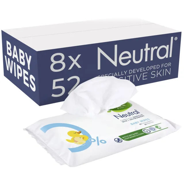 Neutral billendoekjes 16x52 parfumvrij
