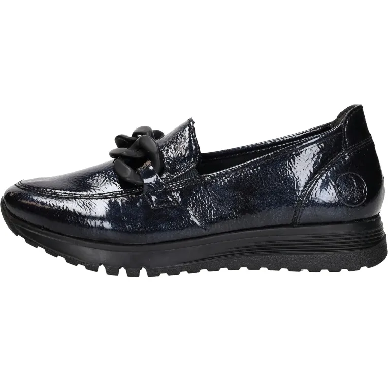 Rieker Sportief mocassin blauw, foto 2