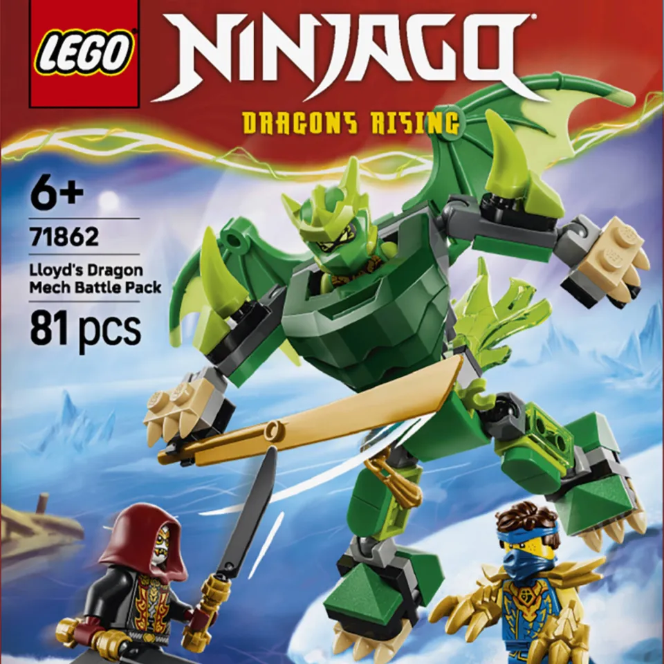 Lego Ninjago Lloyds drakenmecha strijdpakket 71862, foto 2