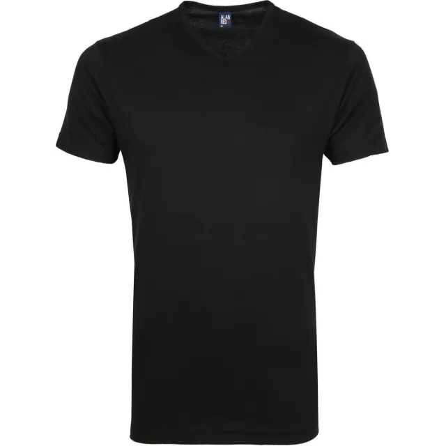 Alan Red T-shirt Alan Red T-Shirt V-Hals Vermont Zwart (2pack)