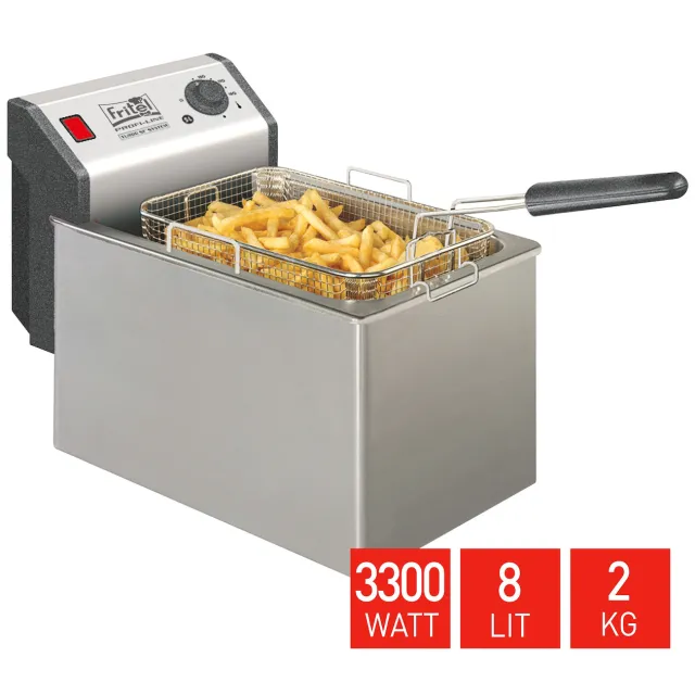 Fritel Profi 4605 Friteuse Zilver