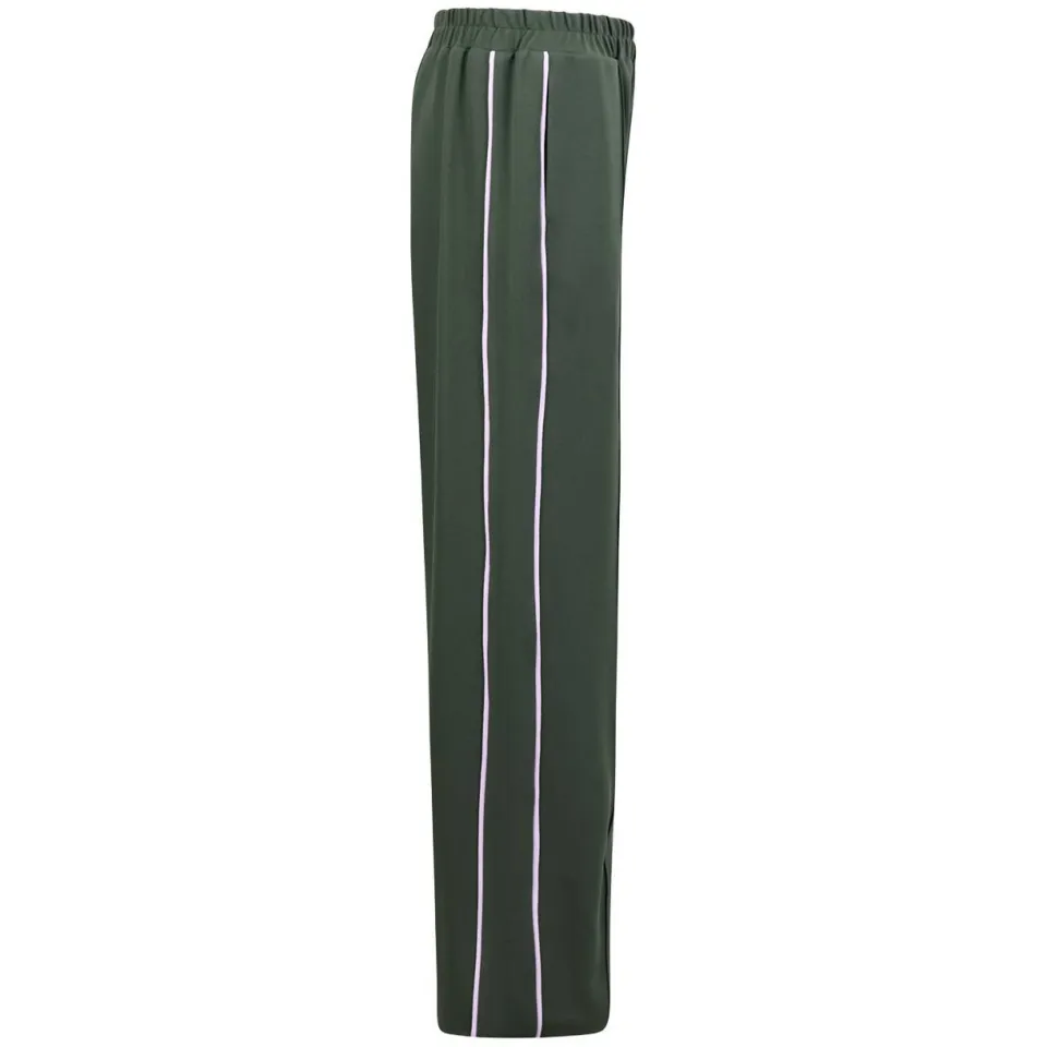 Shoeby casual broek donkergroen donkergroen/lila, foto 4