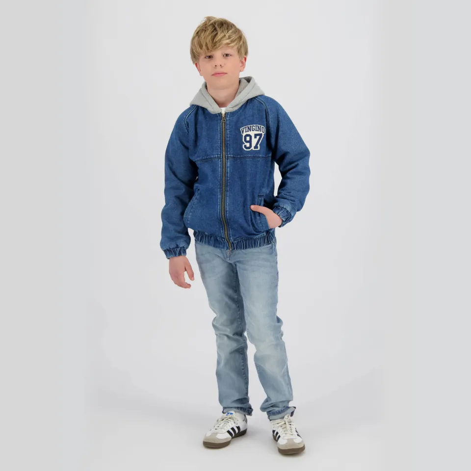 Vingino denim spijkerjas blauw, foto 4