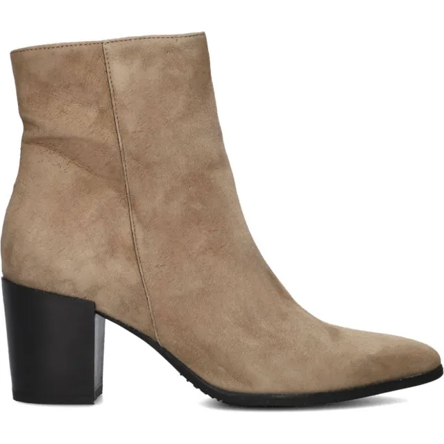 Lina Locchi Enkellaarsjes At 156 Taupe