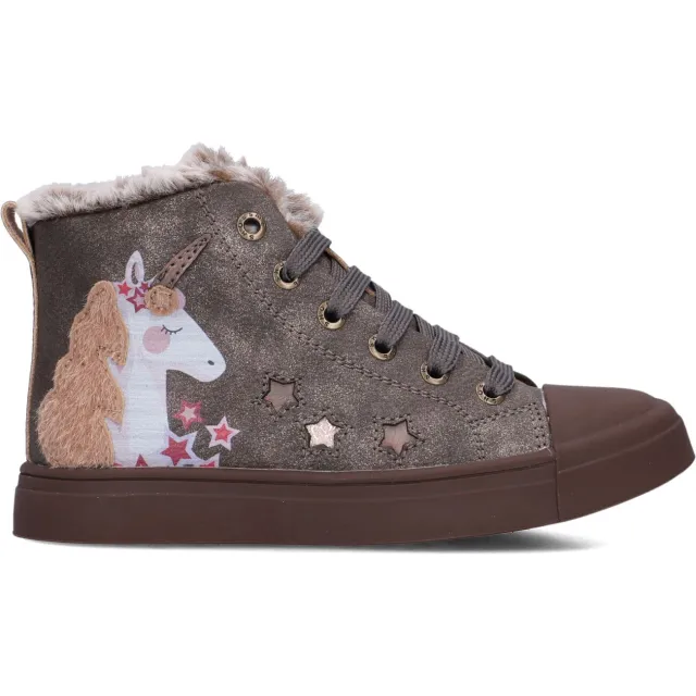 Shoesme hoge sneakers bruin, foto 2