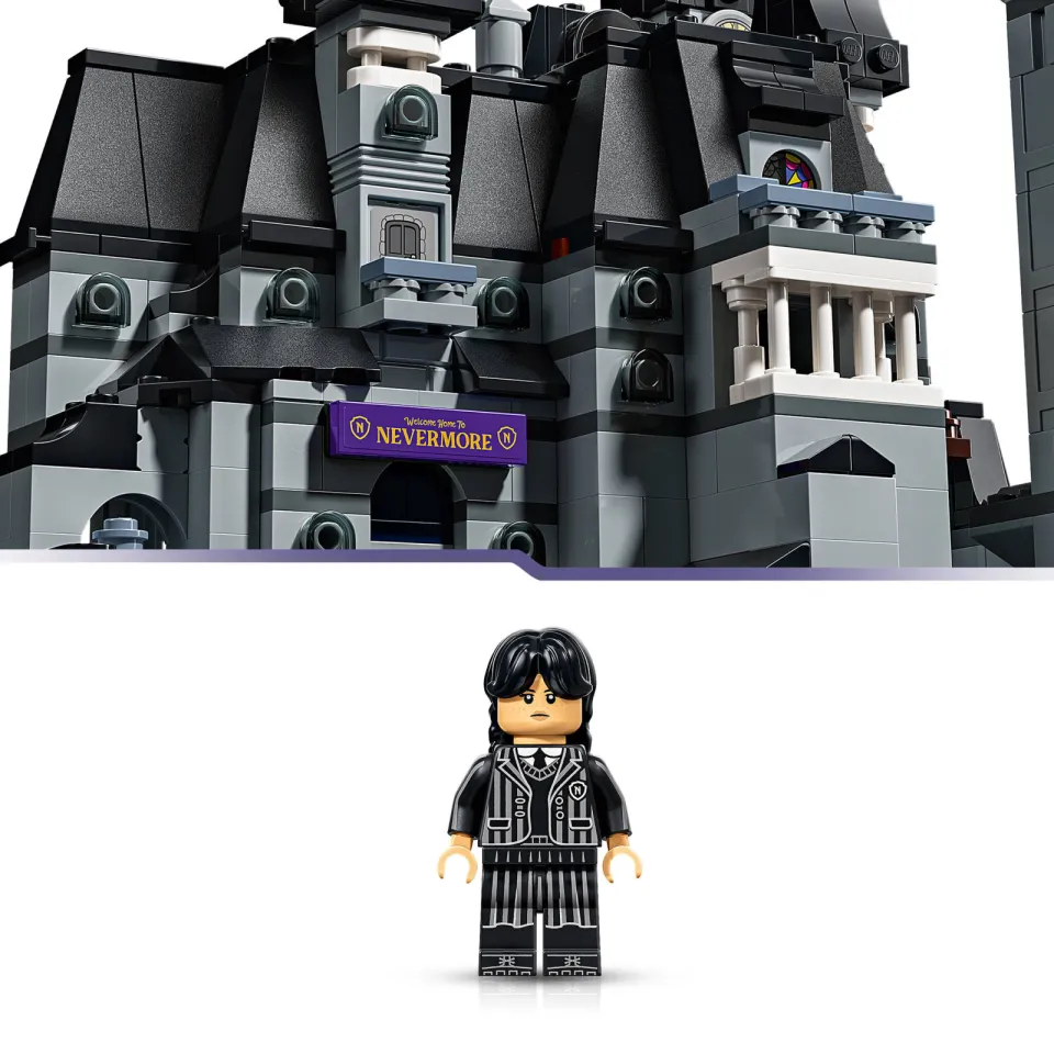 Lego Wednesday Nimmermeer Academie Mysterieus Speelgoed voor Kinderen 76788, foto 7