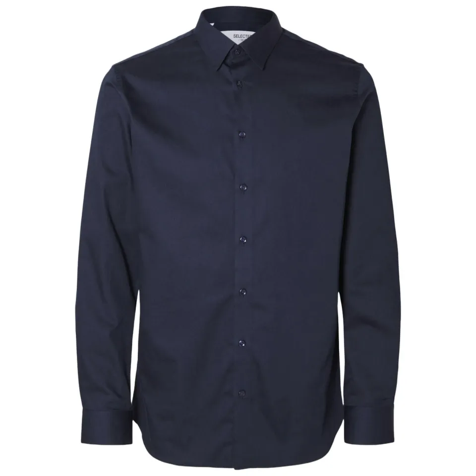 Selected slim fit overhemd met mouwlengte 7 SLHSLIM sky captain, foto 2
