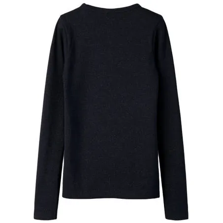 NAME IT rechtvallende longsleeve donkerblauw, foto 2
