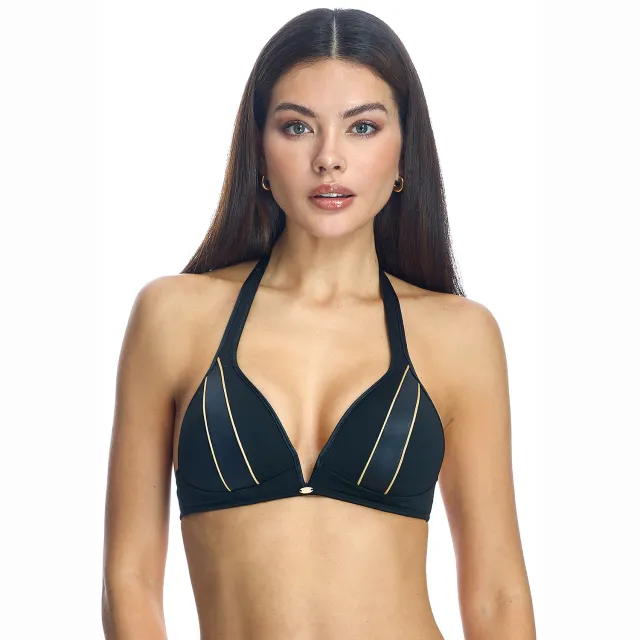 Ory W241705 bikinitop zwart Multicolour