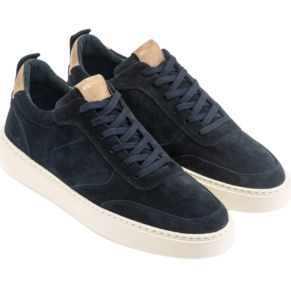 Rehab Oliver suède sneakers - donkerblauw, foto 4