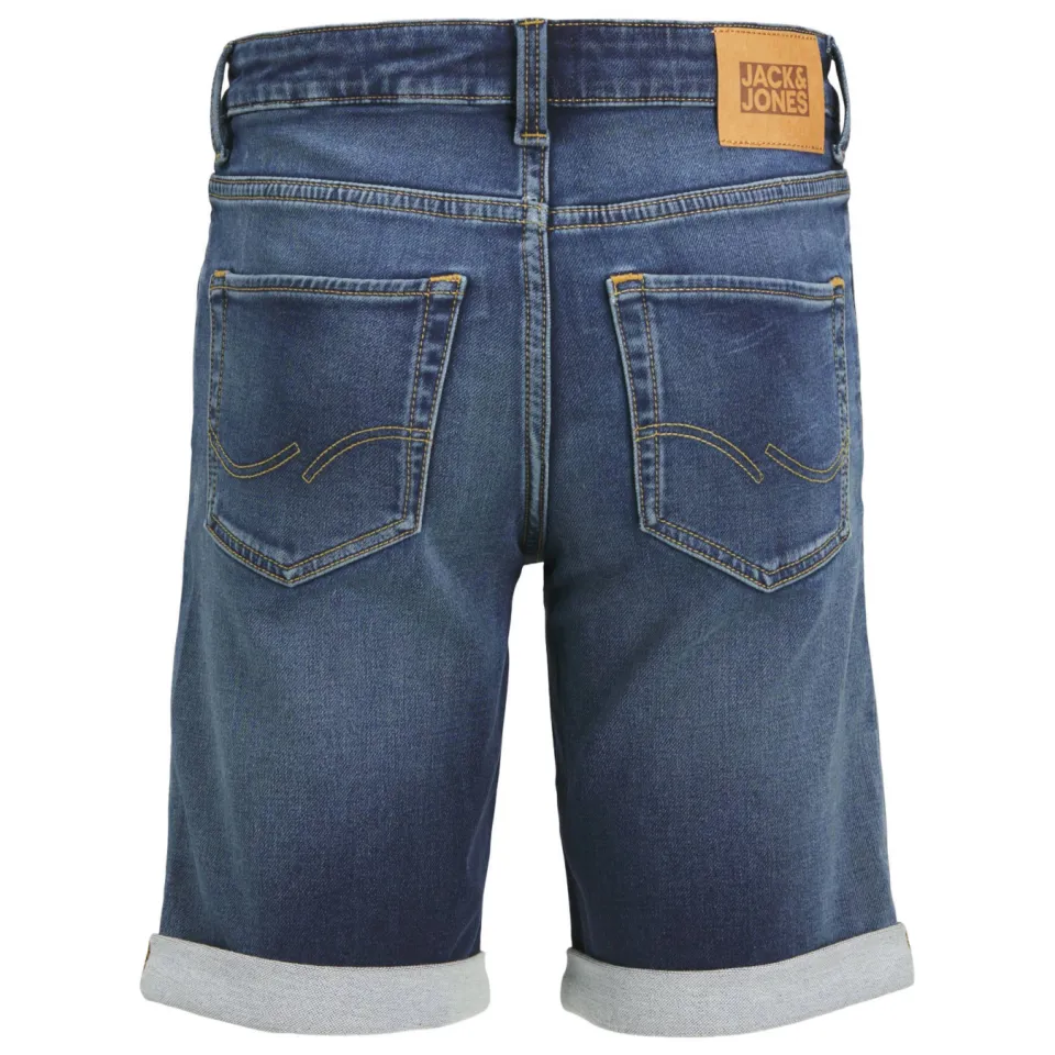 Jack & Jones JJIRICK JJICON jeansshort medium blue denim, foto 3