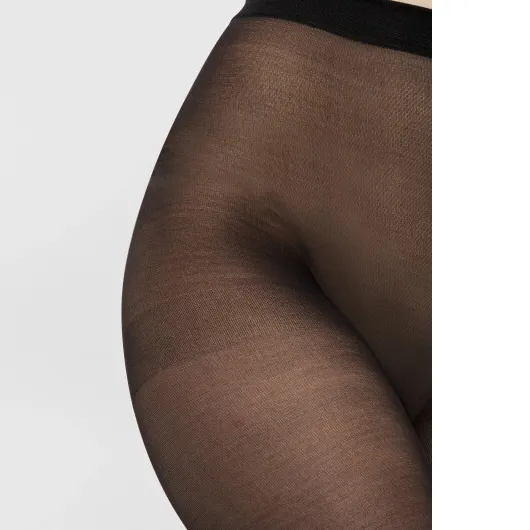 Pieces NIKOLINE 20 denier panty zwart set van 4, foto 3