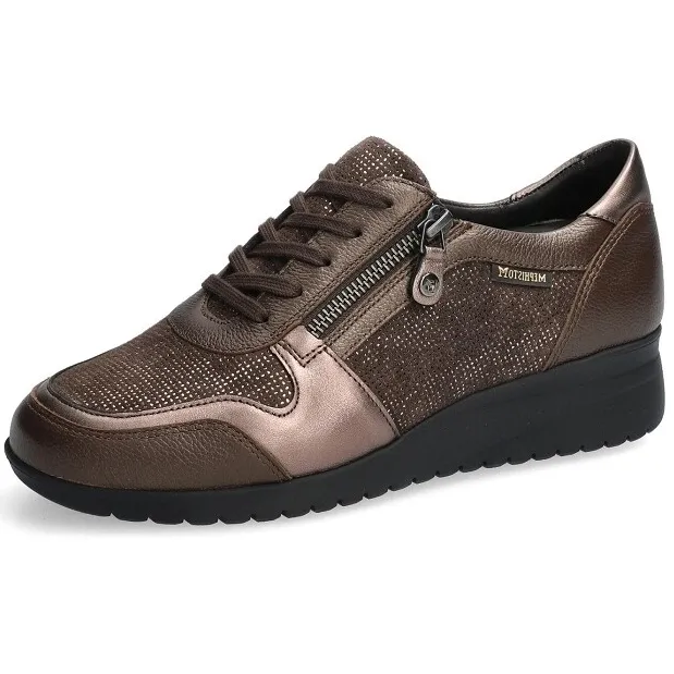Mephisto Iasmina lage sneakers bruin