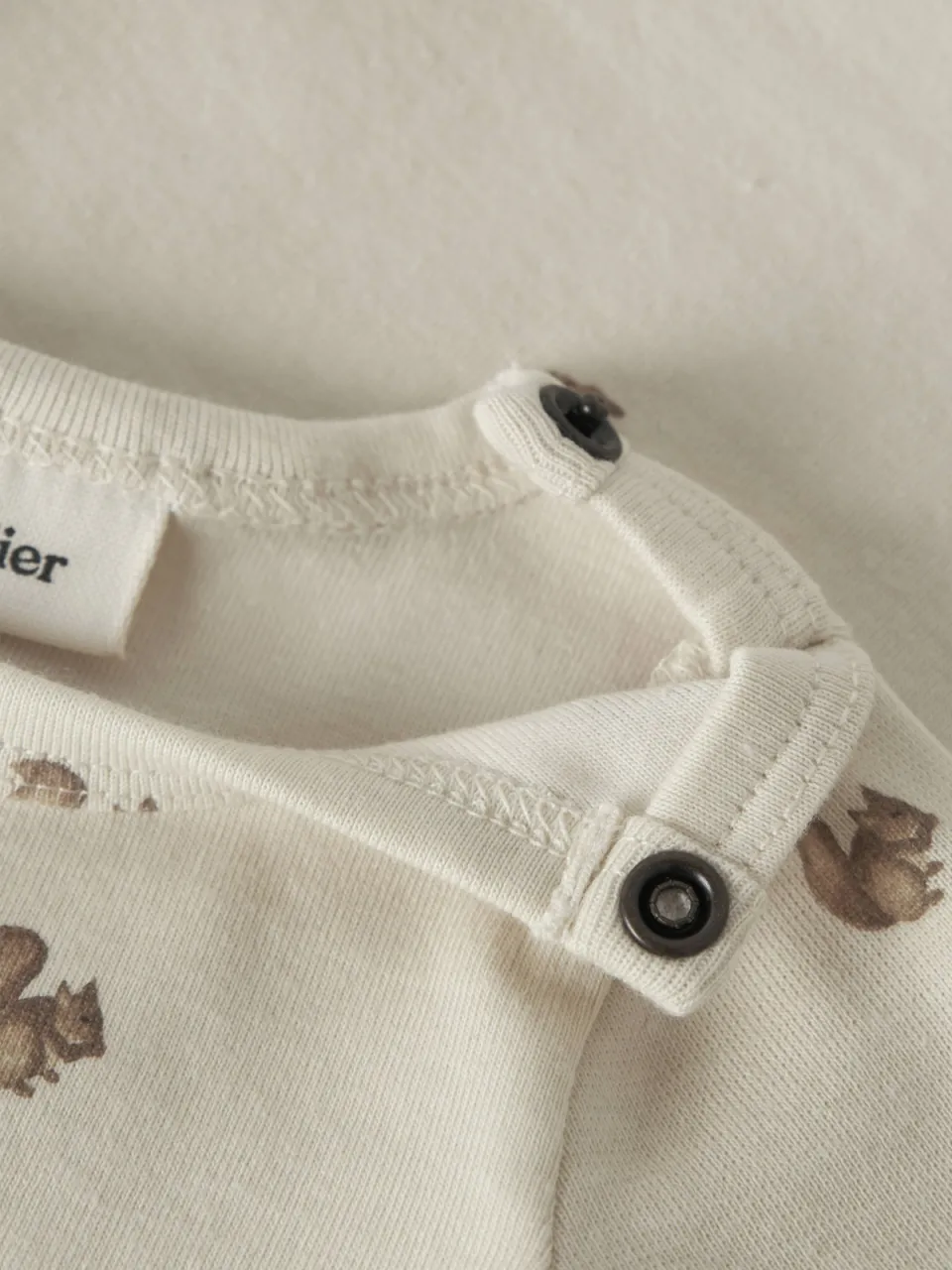Lil' Atelier NBNLAYO romper met print ecru, foto 4