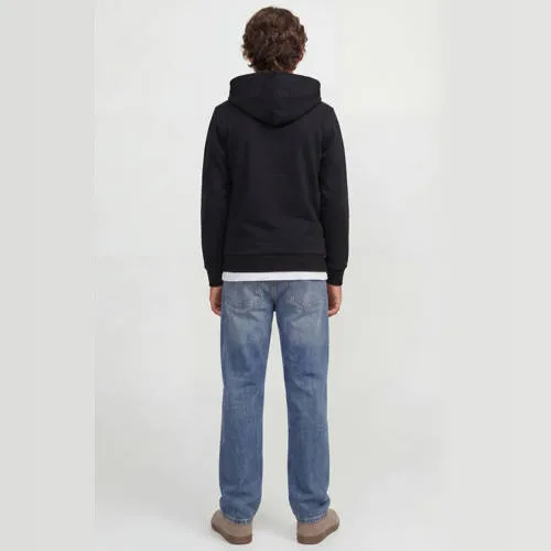 Jack & Jones JUNIOR hoodie met logo - zwart, foto 3